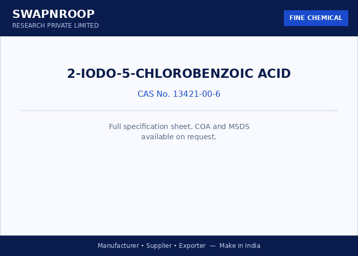 2-IODO-5-CHLOROBENZOIC ACID