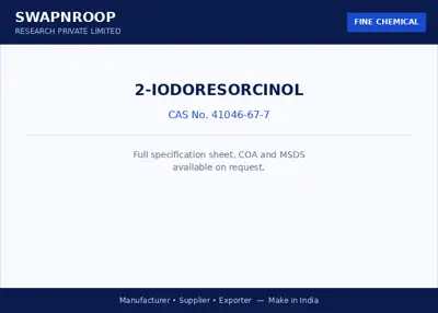 2-IODORESORCINOL CAS 41046-67-7 - SRPL