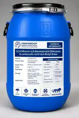 3,3-Difluoro-1,8-diazaspiro[4.5]decane-8-carboxylic Acid tert-Butyl Ester CAS 1250999-05-3 - SRPL
