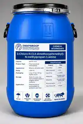 3-Chloro-N-(3,4-dimethoxyphenethyl)-N-methylpropan-1-amine CAS 36770-74-8 - SRPL