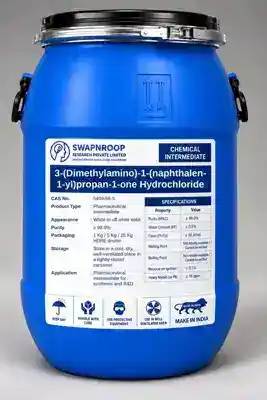 3-(Dimethylamino)-1-(naphthalen-1-yl)propan-1-one Hydrochloride CAS 5409-58-5 - SRPL