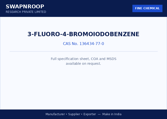 3-FLUORO-4-BROMOIODOBENZENE
