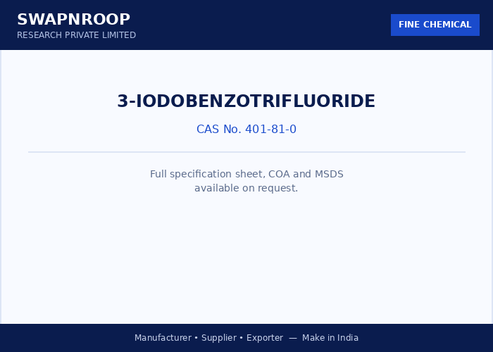 3-Iodobenzotrifluoride