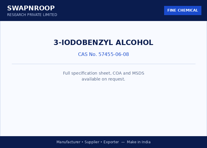 3-IODOBENZYL ALCOHOL