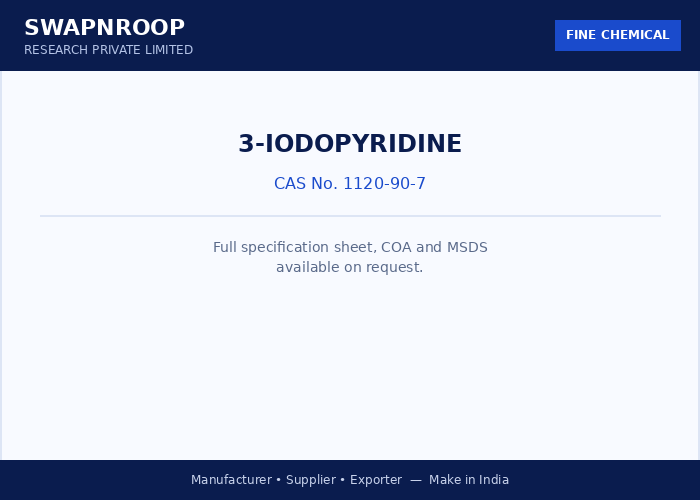 3-Iodopyridine