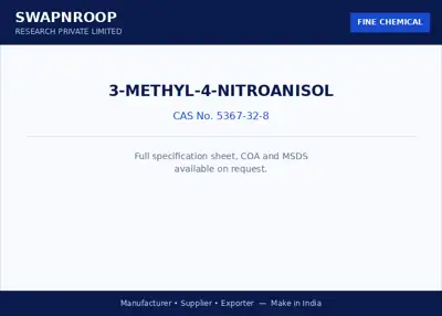 3-Methyl-4-nitroanisol CAS 5367-32-8 - SRPL