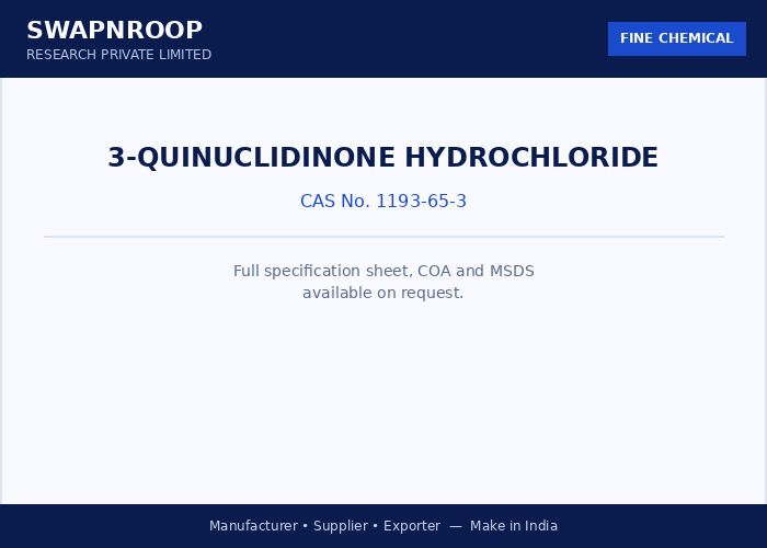 3-Quinuclidinone hydrochloride