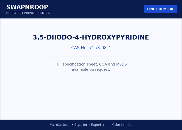 3,5-Diiodo-4-hydroxypyridine