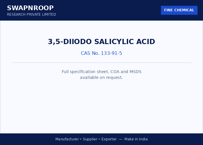 3,5-Diiodo Salicylic Acid