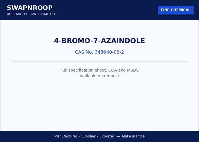 4-Bromo-7-azaindole