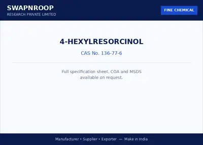 4-Hexylresorcinol CAS 136-77-6 - SRPL