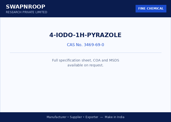 4-IODO-1H-PYRAZOLE