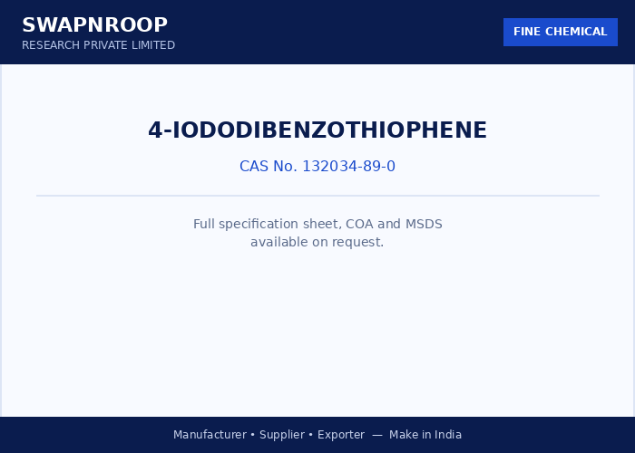 4-IODODIBENZOTHIOPHENE