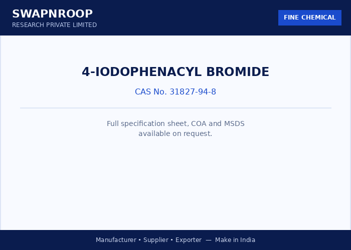4-IODOPHENACYL BROMIDE