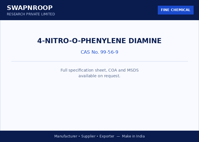 4-Nitro-o-Phenylene Diamine