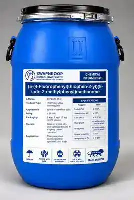 (5-(4-Fluorophenyl)thiophen-2-yl)(5-iodo-2-methylphenyl)methanone CAS 1071929-08-2 - SRPL