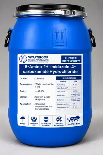 5-Amino-1H-imidazole-4-carboxamide Hydrochloride CAS 72-40-2 - SRPL