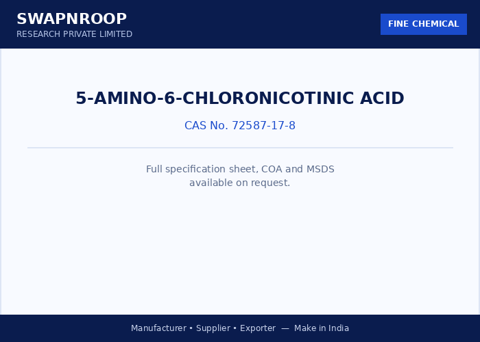 5-Amino-6-chloronicotinic acid