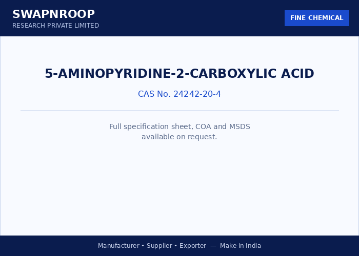 5-Aminopyridine-2-carboxylic acid