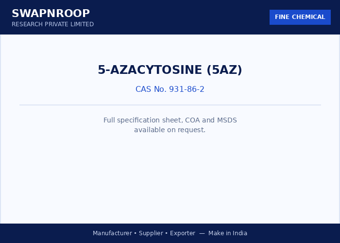 5-Azacytosine (5AZ)