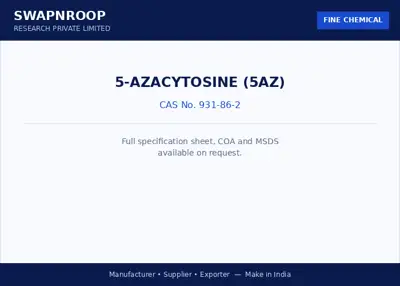 5-Azacytosine (5AZ) CAS 931-86-2 - SRPL