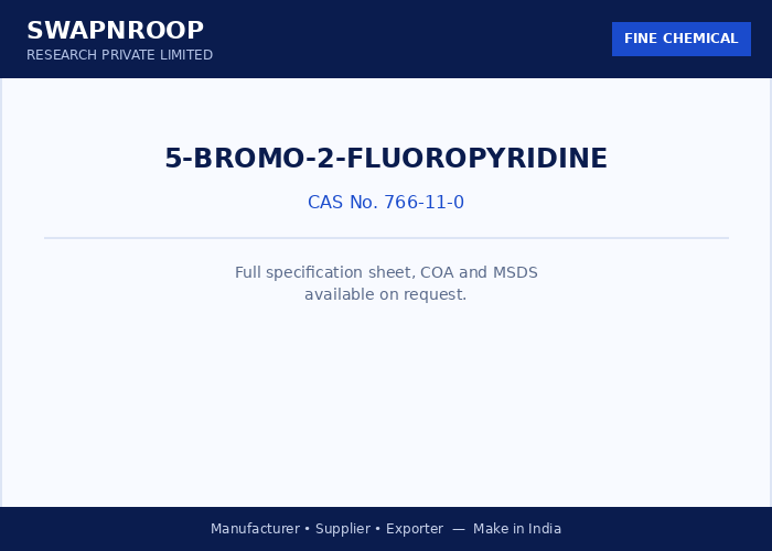 5-Bromo-2-fluoropyridine