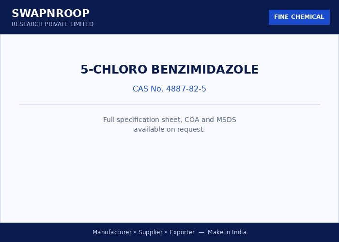 5-Chloro Benzimidazole