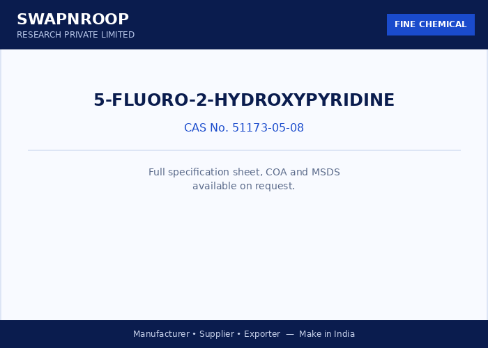 5-Fluoro-2-hydroxypyridine