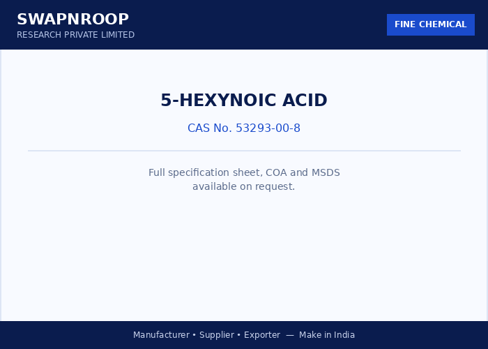 5-Hexynoic acid