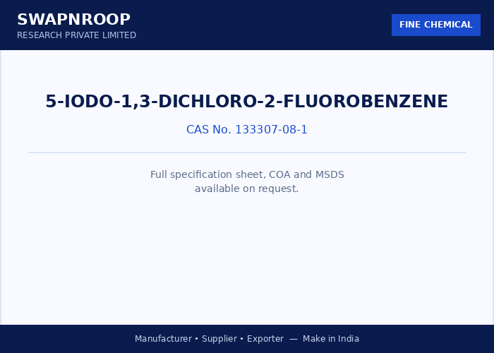 5-IODO-1,3-DICHLORO-2-FLUOROBENZENE