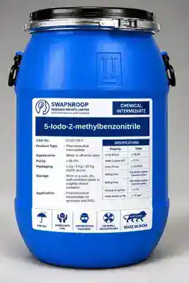 5-Iodo-2-methylbenzonitrile (CAS 52107-68-3) - manufacturer, supplier & exporter India - SRPL