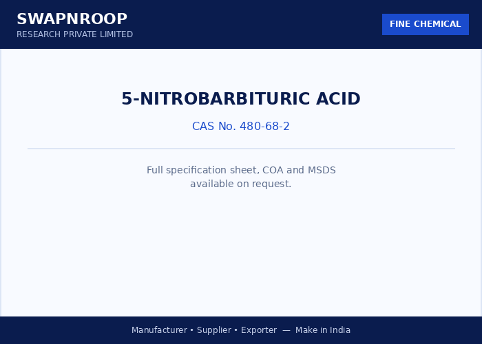 5-Nitrobarbituric Acid