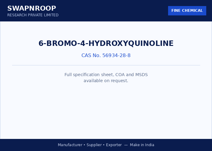 6-Bromo-4-hydroxyquinoline