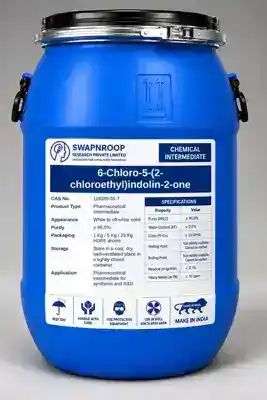 6-Chloro-5-(2-chloroethyl)indolin-2-one CAS 118289-55-7 - SRPL