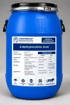 6-Methylnicotinic Acid (CAS 3222-47-7) - manufacturer, supplier & exporter India - SRPL