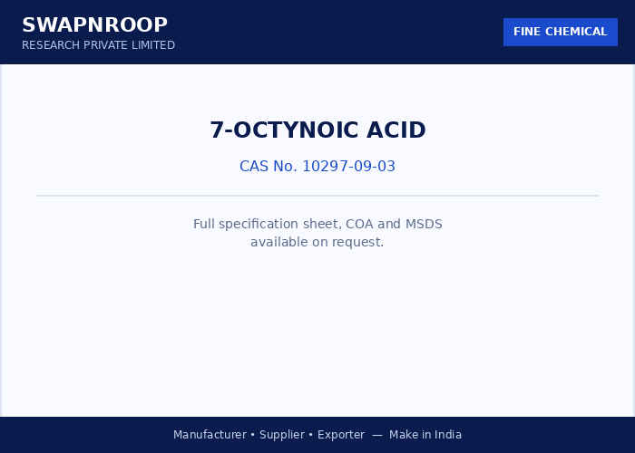 7-Octynoic acid