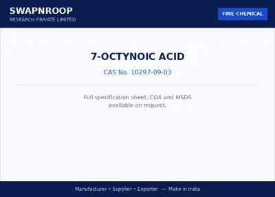 7-Octynoic acid CAS 10297-09-03 - SRPL