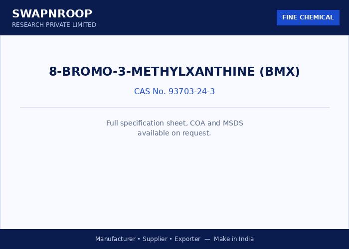 8-Bromo-3-methylxanthine (BMX)