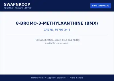 8-Bromo-3-methylxanthine (BMX) CAS 93703-24-3 - SRPL