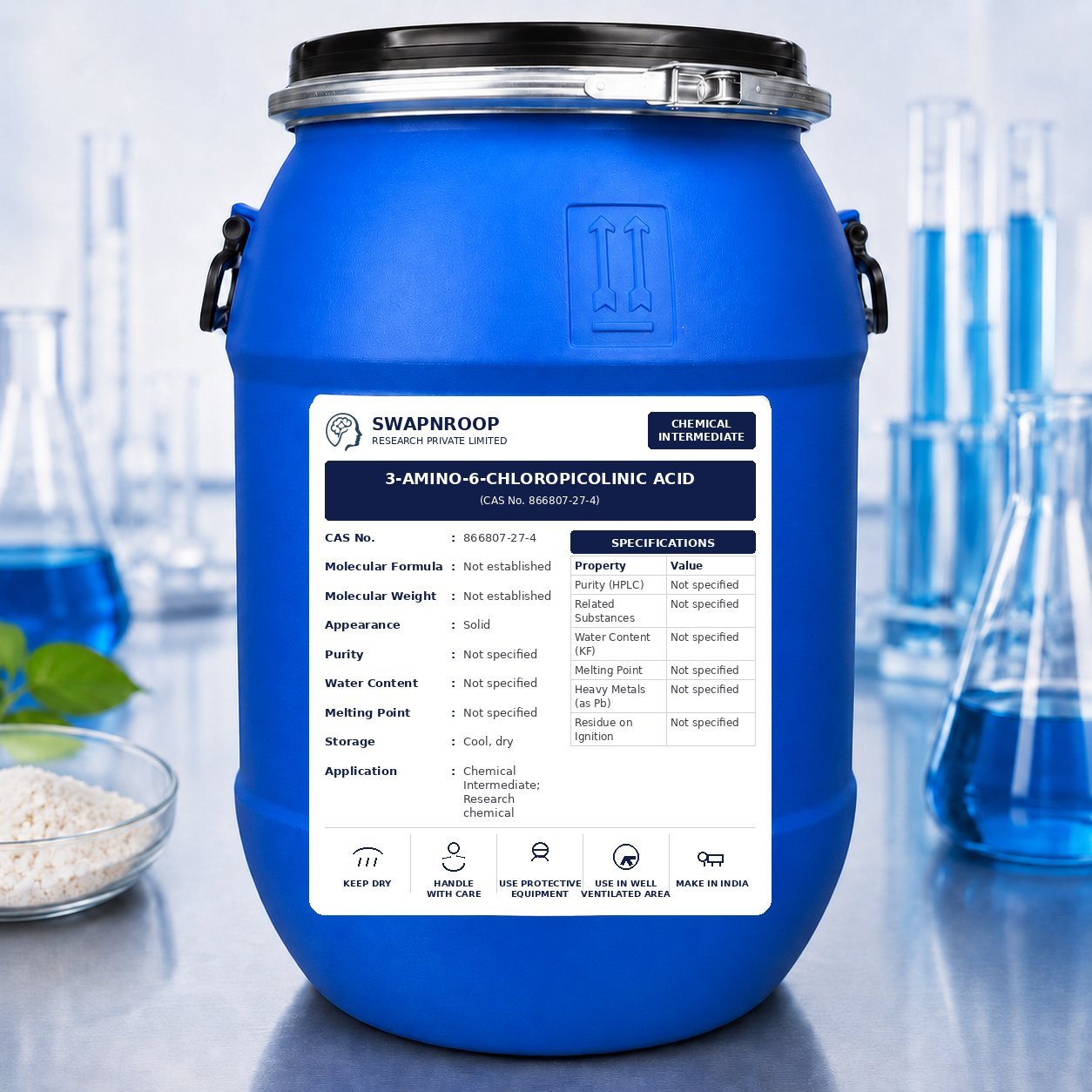 3-amino-6-chloropicolinic acid