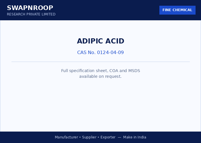 Adipic Acid