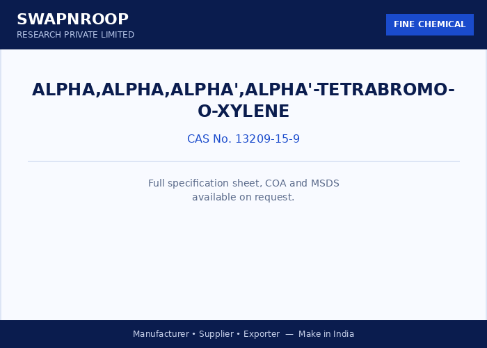 alpha,alpha,alpha',alpha'-Tetrabromo-o-xylene