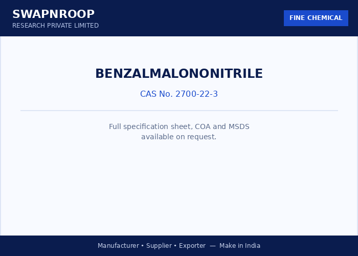 Benzalmalononitrile