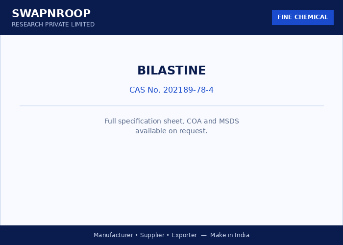 Bilastine