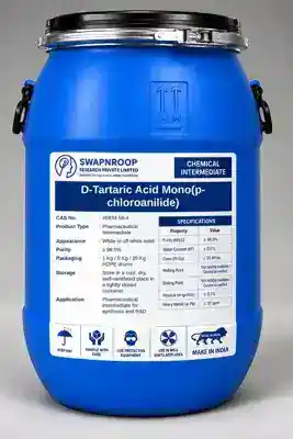 D-Tartaric Acid Mono(p-chloroanilide) (CAS 46834-56-4) - manufacturer, supplier & exporter India - SRPL
