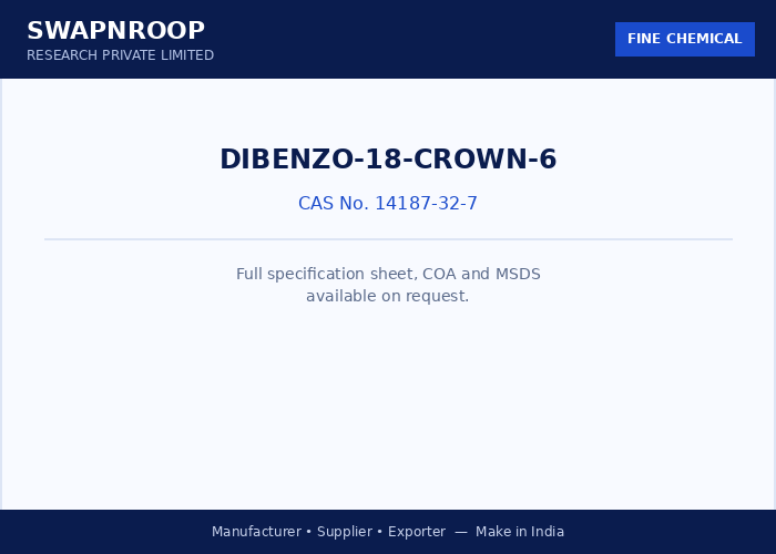 Dibenzo-18-crown-6