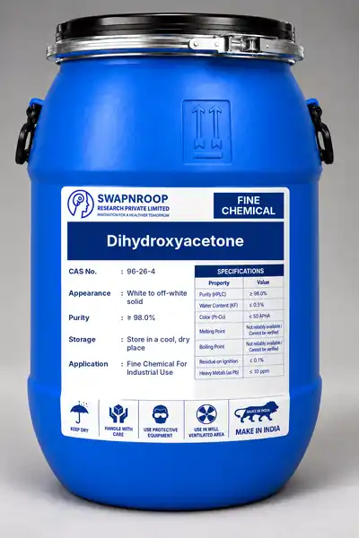 Dihydroxyacetone (CAS 96-26-4) - manufacturer, supplier & exporter India - SRPL