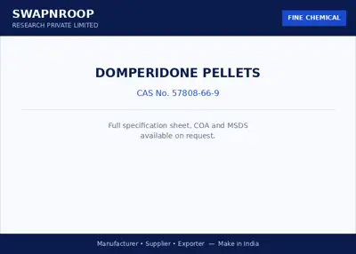 Domperidone Pellets CAS 57808-66-9 - SRPL