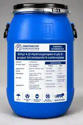 Ethyl 4-(2-Hydroxypropan-2-yl)-2-propyl-1H-imidazole-5-carboxylate CAS 144689-93-0 - SRPL