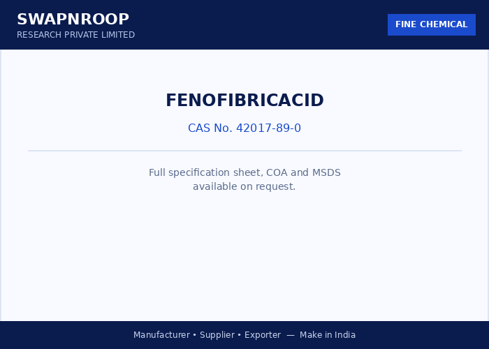 FenofibricAcid